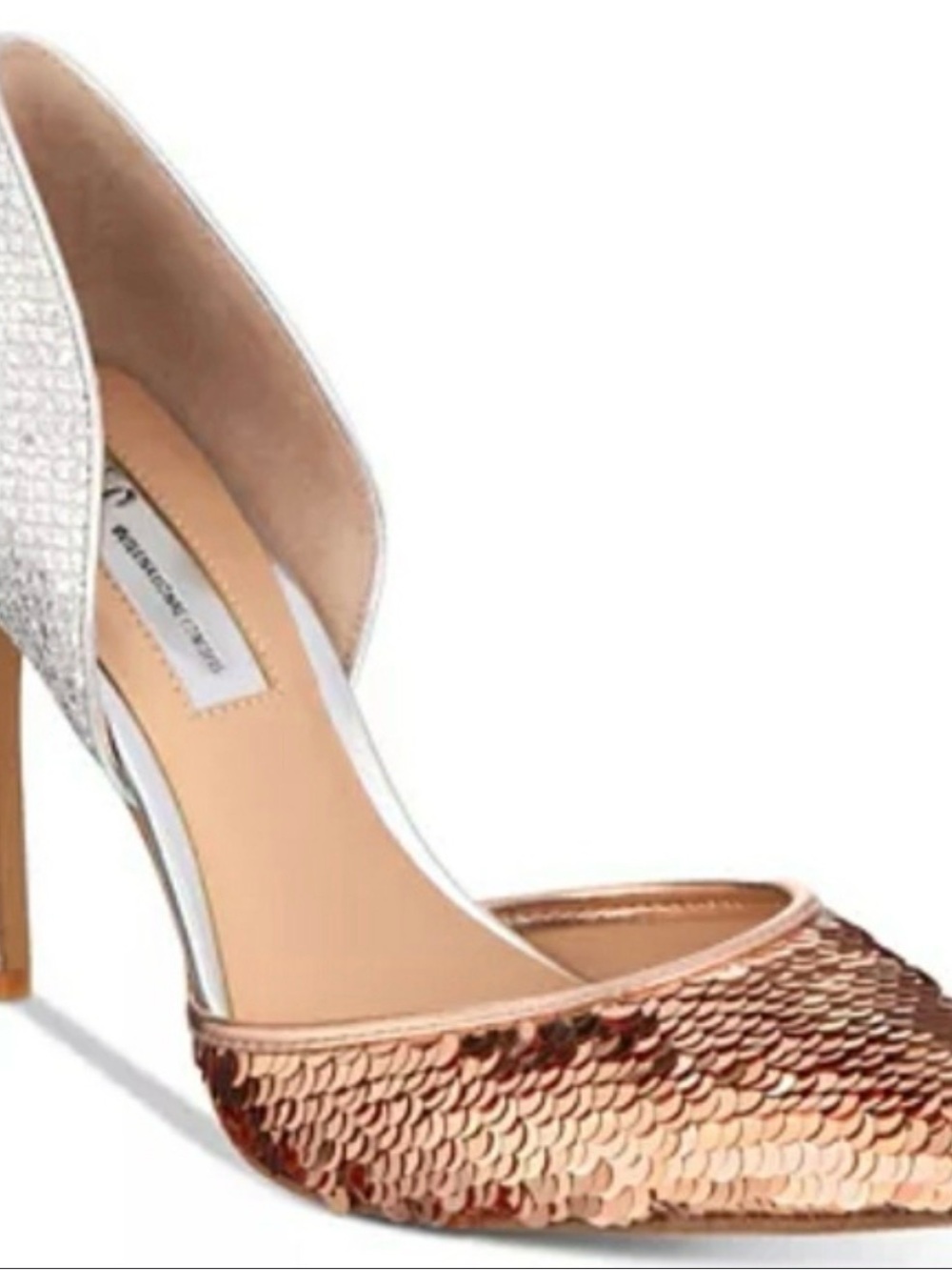 INC International Concepts Two-Tone Sequin - Gold & Silver